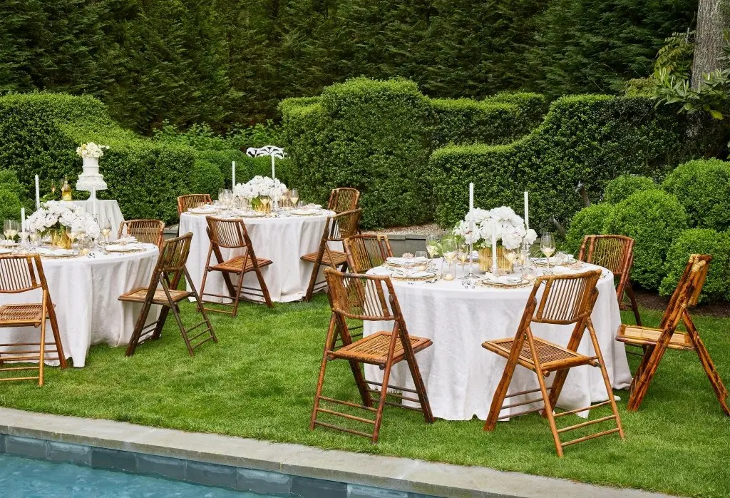 Wedding table decor and settings